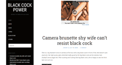 Desktop Screenshot of blackcockpower.com
